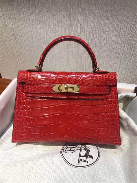 hermes red mini kelly|hermes mini kelly for sale.